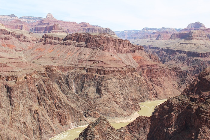 Rio Colorado visto do Plateau Point | Foto por Bruna Cazzolato Ribeiro 